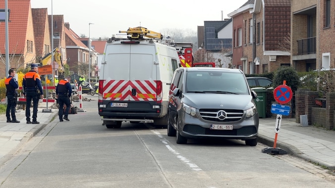 Gaslek bij werken in Assebroek snel gedicht | Regio | HLN.be