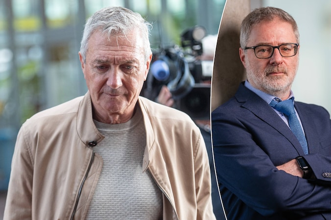 Onze justitie-expert Erwin Verhoeven legt uit waarom Eddy Snelders, hier in mei 2025 bij aankomst in de rechtbank, wel degelijk naar de gevangenis moest.