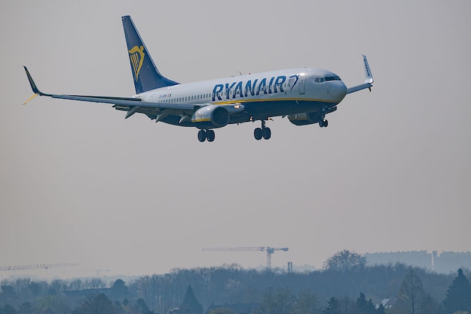 Ryanair vreest voor brandstoftekorten door de oorlog in het Midden-Oosten.