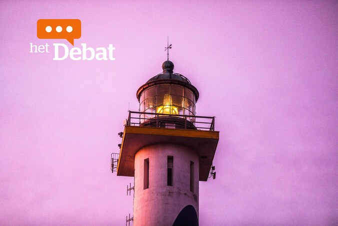 De vuurtoren van Oostende