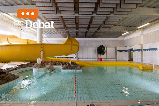 Het zwembad van Sportcomplex Breeven in Bornem