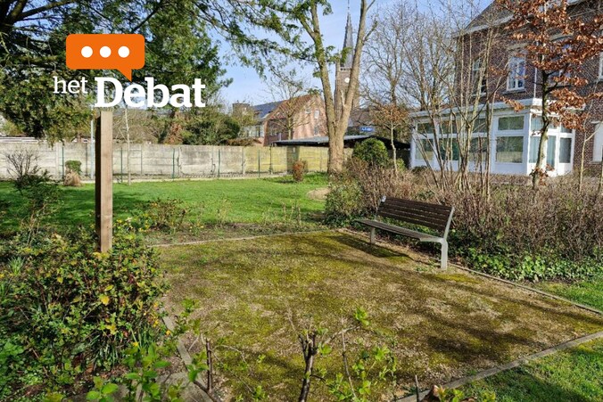 De zaakvoerster van La Fiducia vertelde ons dat de pastorietuin voor haar een heel bijzondere betekenis heeft.