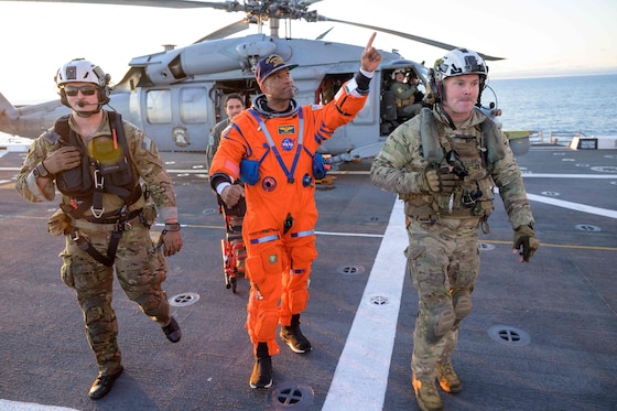 Astronaut en piloot Victor Glover.