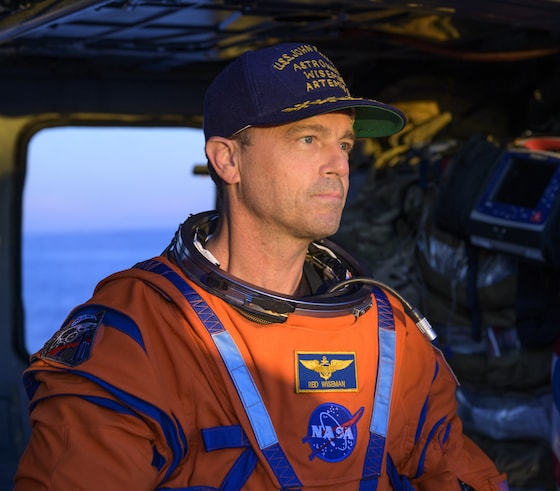 Missiecommandant Reid Wiseman.