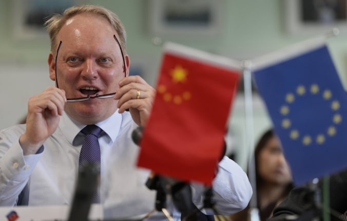 Jens Eskelund, de voorzitter van de Europese Kamer van Koophandel.