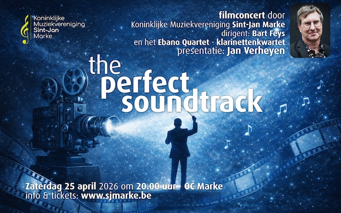 De affiche van het Harmonieorkest van Sint-Jan Marke 