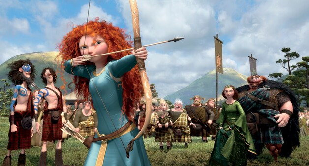 Merida uit 'Brave'.