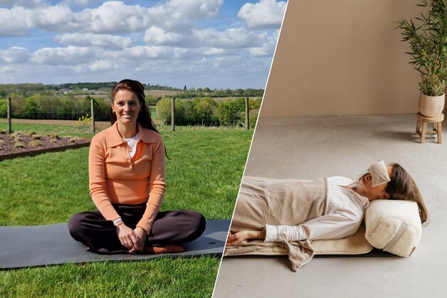 NET OPEN. Van burn-out naar nieuwe start: Stephanie (36) opent yoga- en ...