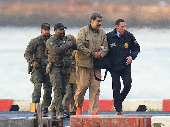 Maduro op 5 januari van dit jaar, kort nadat hij in de VS aankwam.