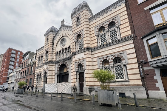 Onder meer de synagoge in Luik was doelwit van de Quds Force. (03/05/26)