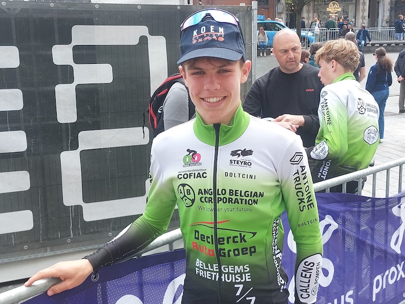 Robin Dooms probeert in Affligem de derde plek in de Topcompetitie vast te houden