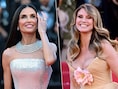 Demi Moore (links) en Heidi Klum.