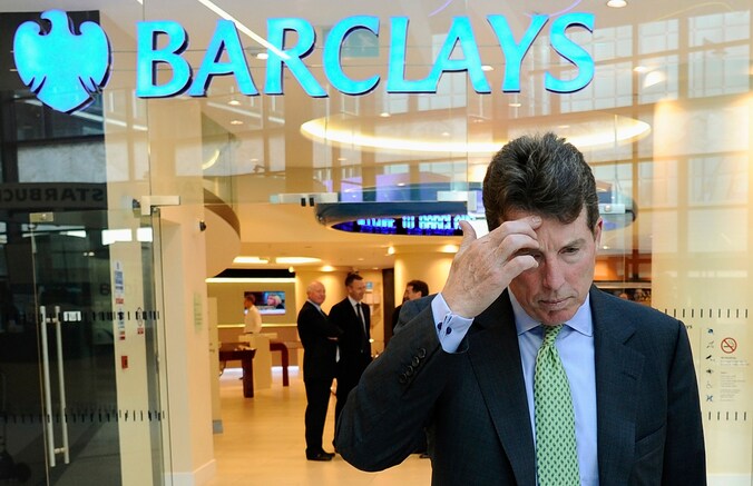 Bob Diamond, topman van Barclays.