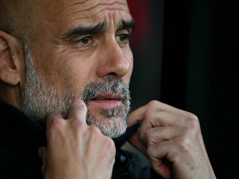 Pep Guardiola keek naar het scorebord in Bournemouth en zag dat de tijd op was: hoe zijn krankzinnigheid gelatenheid werd
