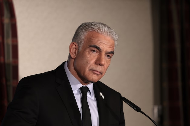 Opposition leader Yair Lapid.