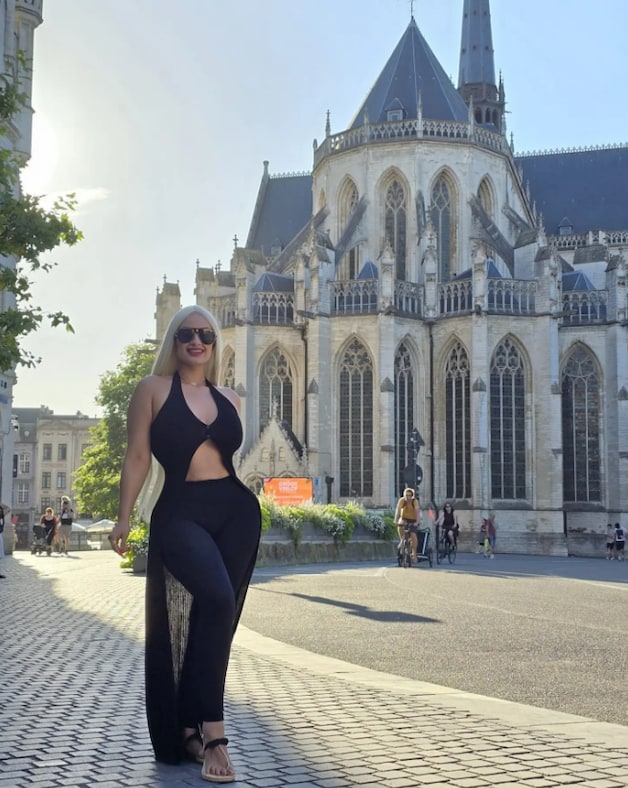 Nadeska Widausky, here in a photo in Belgium.