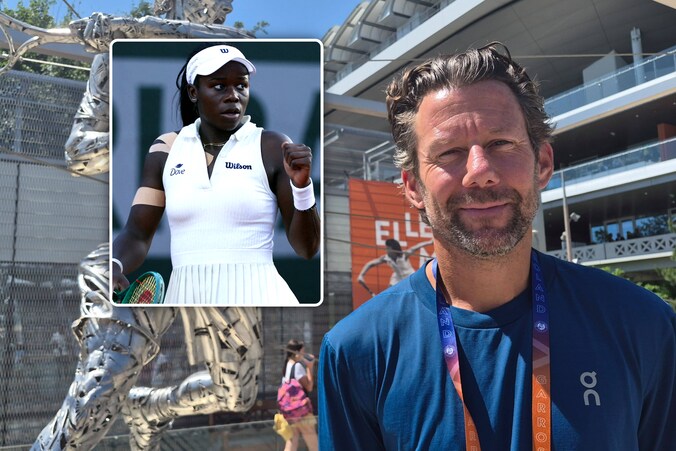 Wim Fissette coacht nieuw toptalent Victoria Mboko op Roland Garros ...