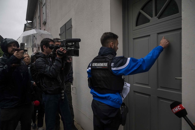 De politie ging deze week van deur tot deur in Fleurance tijdens de zoektocht naar Lyhanna.