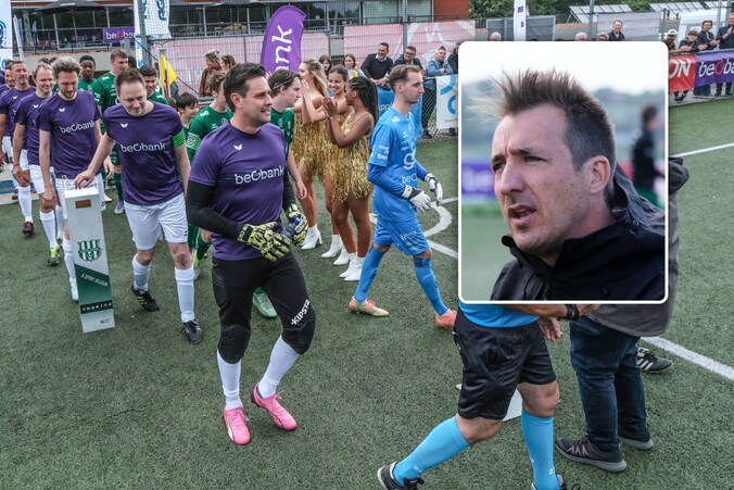 Met Andy Peelman als ambiancemaker... BV’s en G-voetballers spelen ...