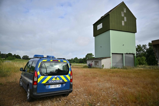 The grain silo where the body was found is very remote.