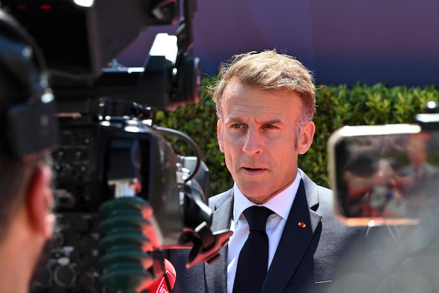 Le président français Emmanuel Macron.