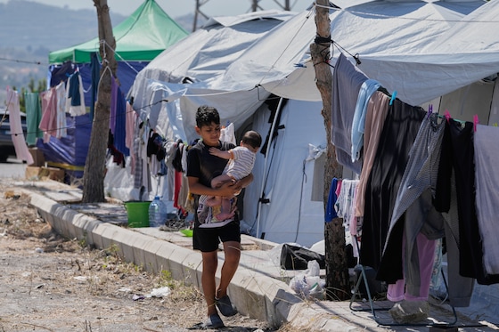 Ontheemde kinderen in Libanon