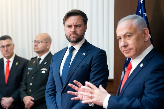 Vance appears to have reservations about some of Netanyahu's decisions