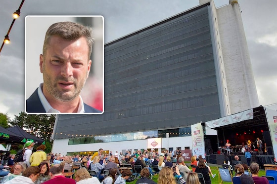 TIO3 was the setting for Midsummer Jazz last weekend. The 25,000 euro subsidy for the event is an item at the city council that will take place in the building on Monday. / (inset: Mayor Ignace Michaux takes strict action against street racers and irresponsible behavior in traffic.)