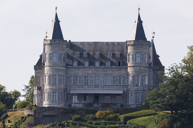 Ciergnon Castle, the favorite refuge of the royal family.