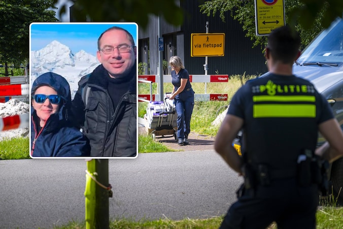 Familie en vrienden van Johan en Mathilda reageren voor het ...