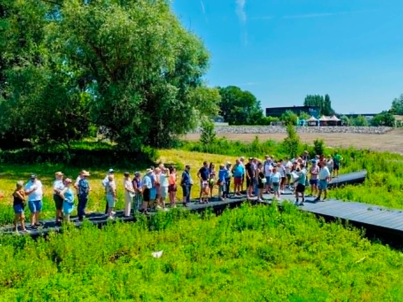 Groen&Co organiseert een natuurwandeling in vernieuwde Ham: “Water en natuur hand in hand”