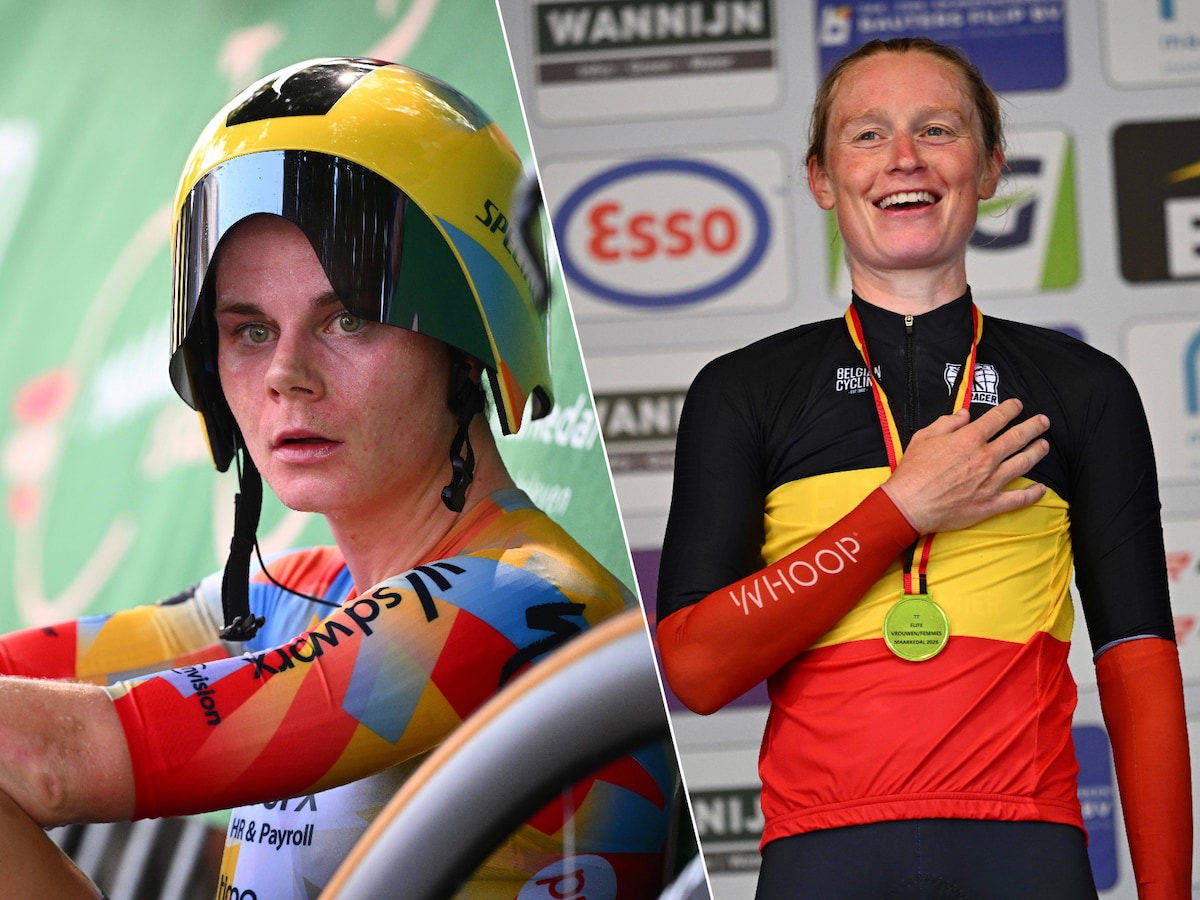 Verrassing van formaat bij vrouwen: Lotte Kopecky valt naast podium, Lotte  Claes pakt Belgische tijdrittitel | Sport | HLN.be
