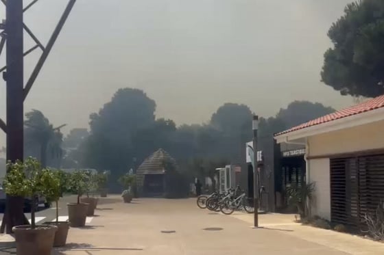 Incendie au camping Le Brasilia