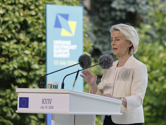 Europees Commissievoorzitter Ursula von der Leyen.