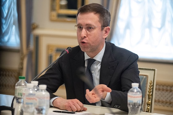  Serhi Koretsky, de CEO van de Oekraïense staatsenergiemaatschappij Naftogaz.