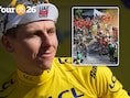 “Ben blij dat Urska niet met de auto naar boven gaat op Alpe d’Huez”: de indrukwek­ken­de bingokaart van veelvraat Tadej Pogacar in de Tour