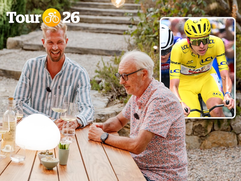 “Mathieu is de enige die Tadej Pogacar bergop tot het uiterste kon drijven, zoals Wout van Aert”: analisten ‘Congé Payé’ doen petje af voor Van der Poel