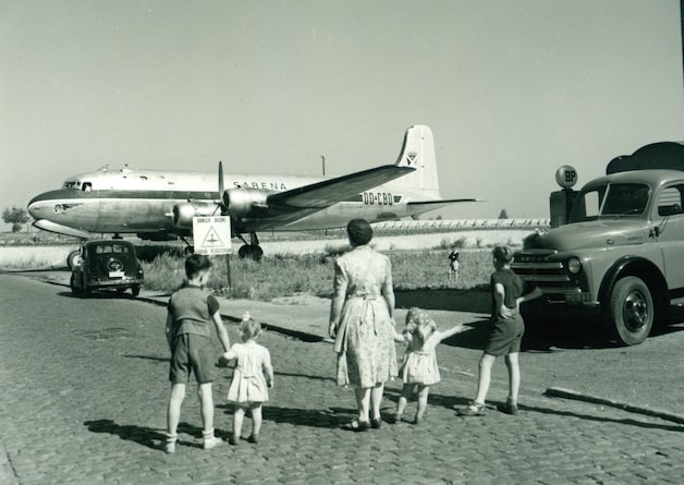 Hier stonden ooit Duitse zeppelins en Charles Lindbergh landde er: de ...