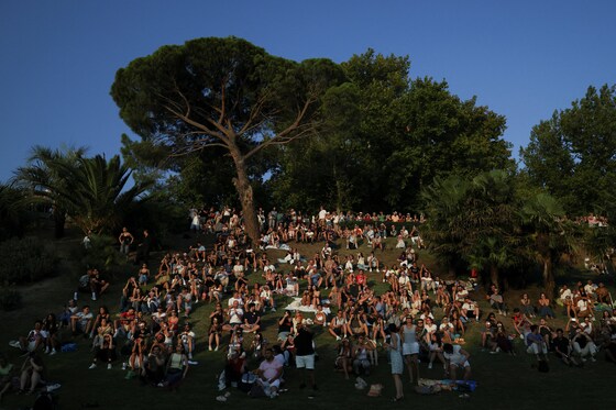 Samen genieten in Madrid, Spanje.