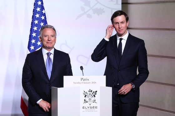 Steve Witkoff en Jared Kushner.