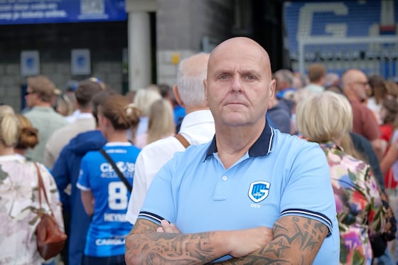 Rudy Claessens, voorzitter van de Overkoepelende Supportersvereniging (OSV).