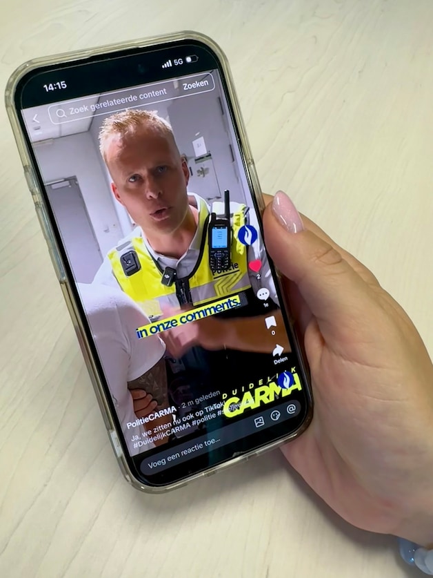 Politiezone CARMA verovert nu ook TikTok: “We willen jongeren bereiken ...