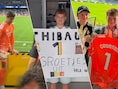 “Wij zeiden ‘Thibaut’, alle Spanjaarden riepen ‘Tibu’”: hoe Lennert (13) het truitje van Thibaut Courtois in Bernabéu kon bemachtigen