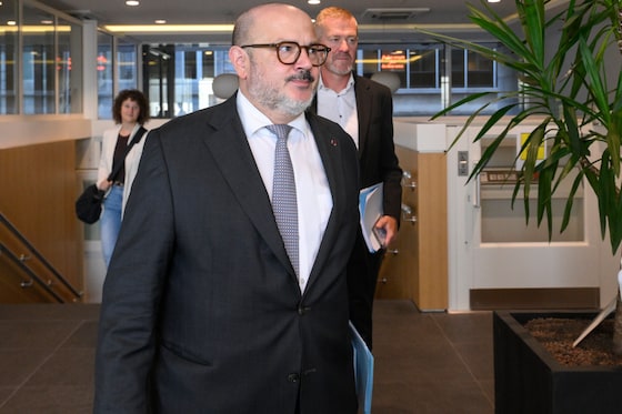 Minister van Binnenlandse Zaken Bernard Quintin (MR).