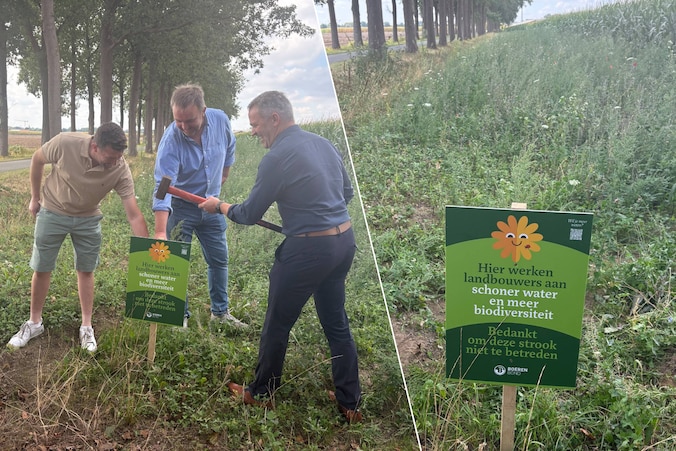 “Neen, dit is geen wandel- of fietspad”: landbouwers zetten infobordjes ...