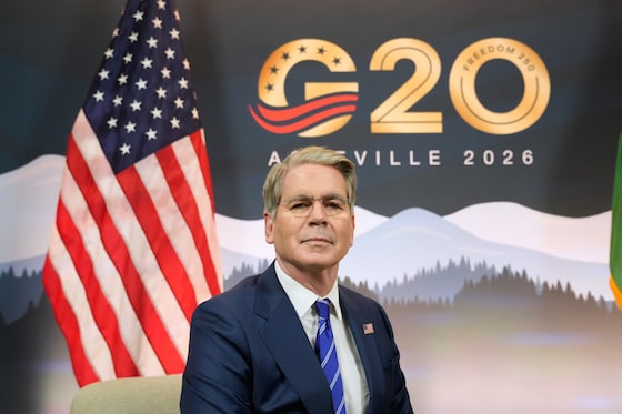 Amerikaanse minister van Financiën Scott Bessent
