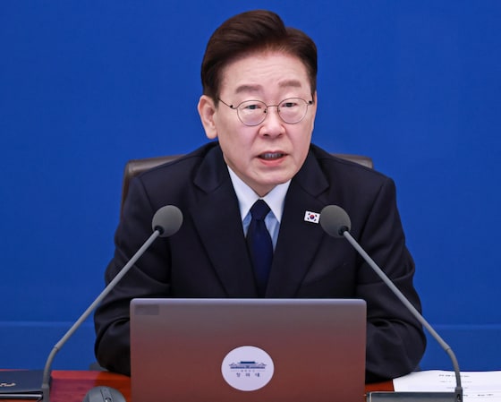 De Zuid-Koreaanse president Lee Jae-myung.