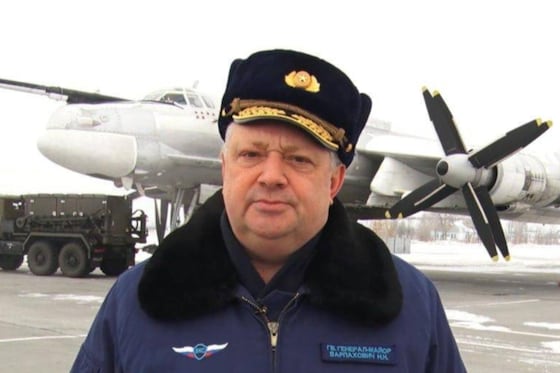 De Russische generaal-majoor Nikolaj Nikolajevitsj Varpachovitsj