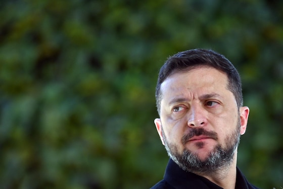 De Oekraïense president Volodymyr Zelensky.