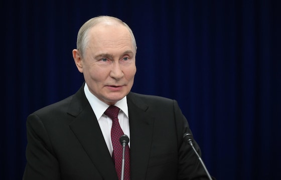 De Russische president Vladimir Poetin.